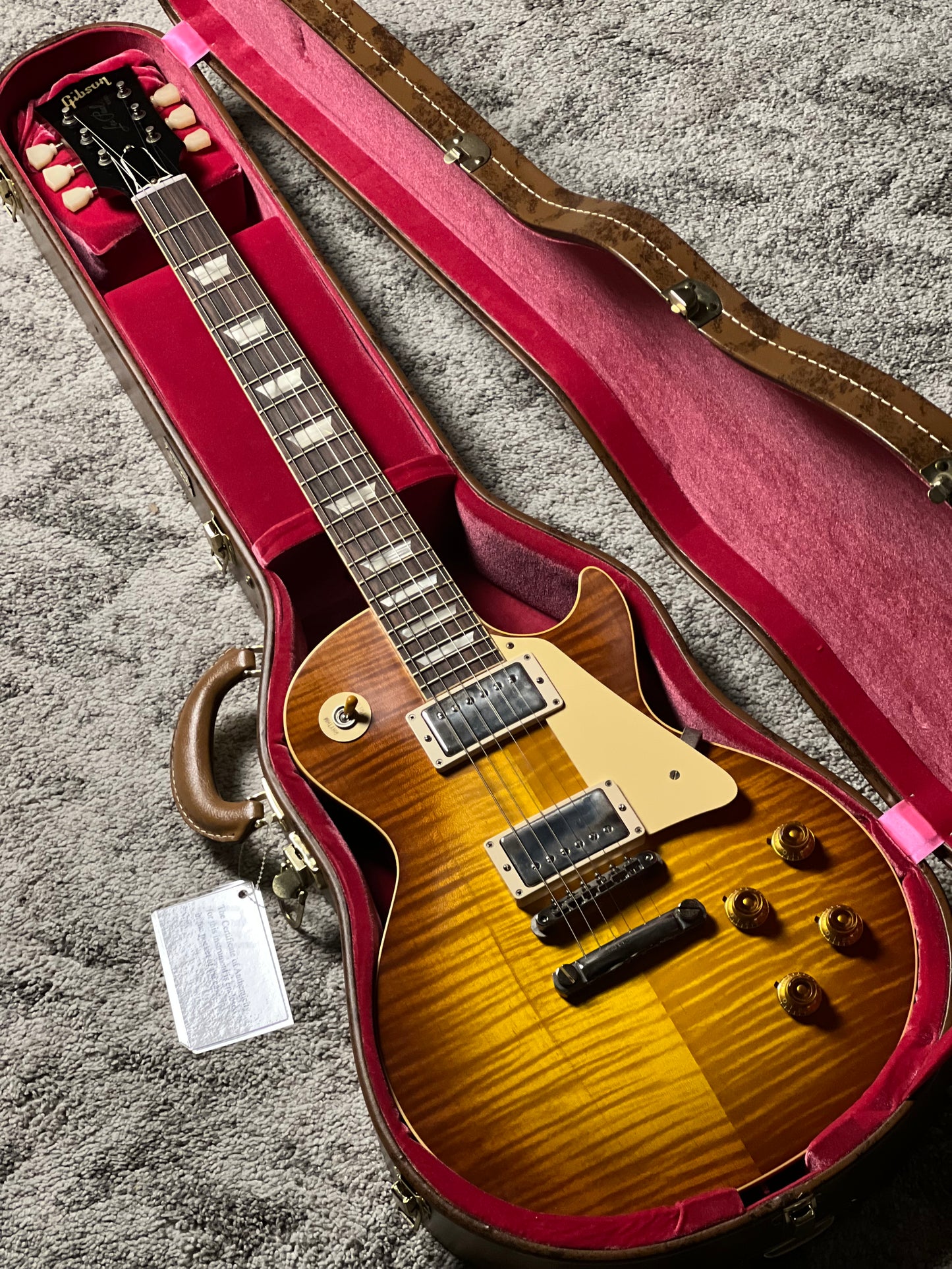 Gibson 1959 Les Paul Standard Reissue In Iced Tea Burst w/Case 942168