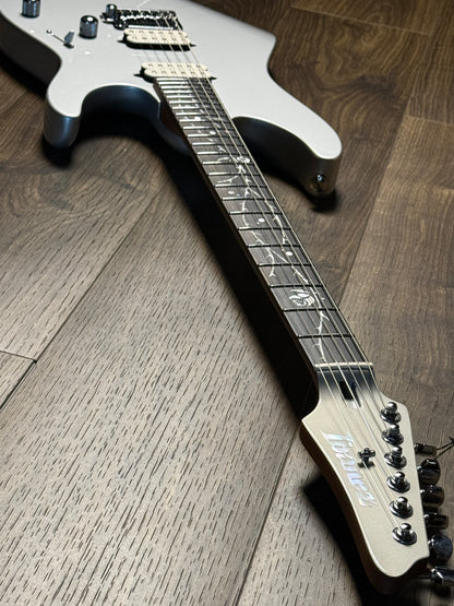 Ibanez TOD10 Tim Henson Signature Electric Guitar in Classic Silver I260601172 (USED)