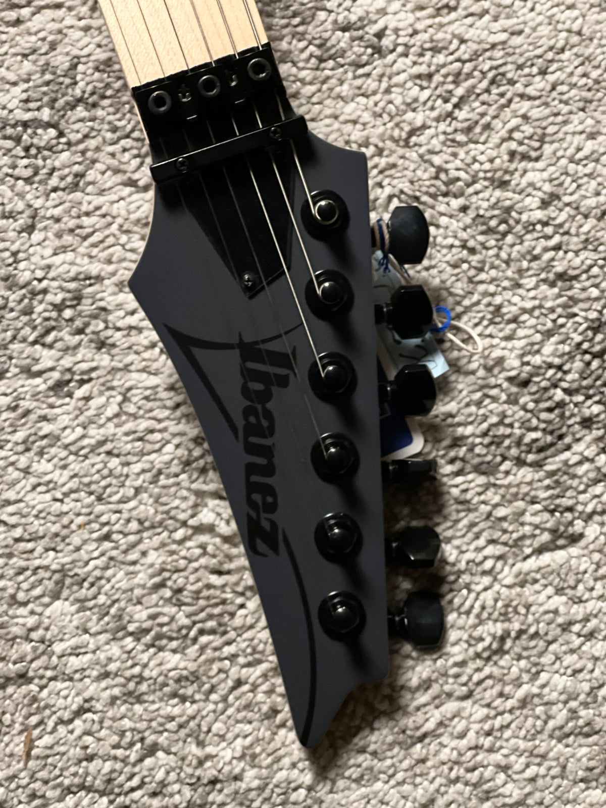 Ibanez RG550-GRF in Black Flat