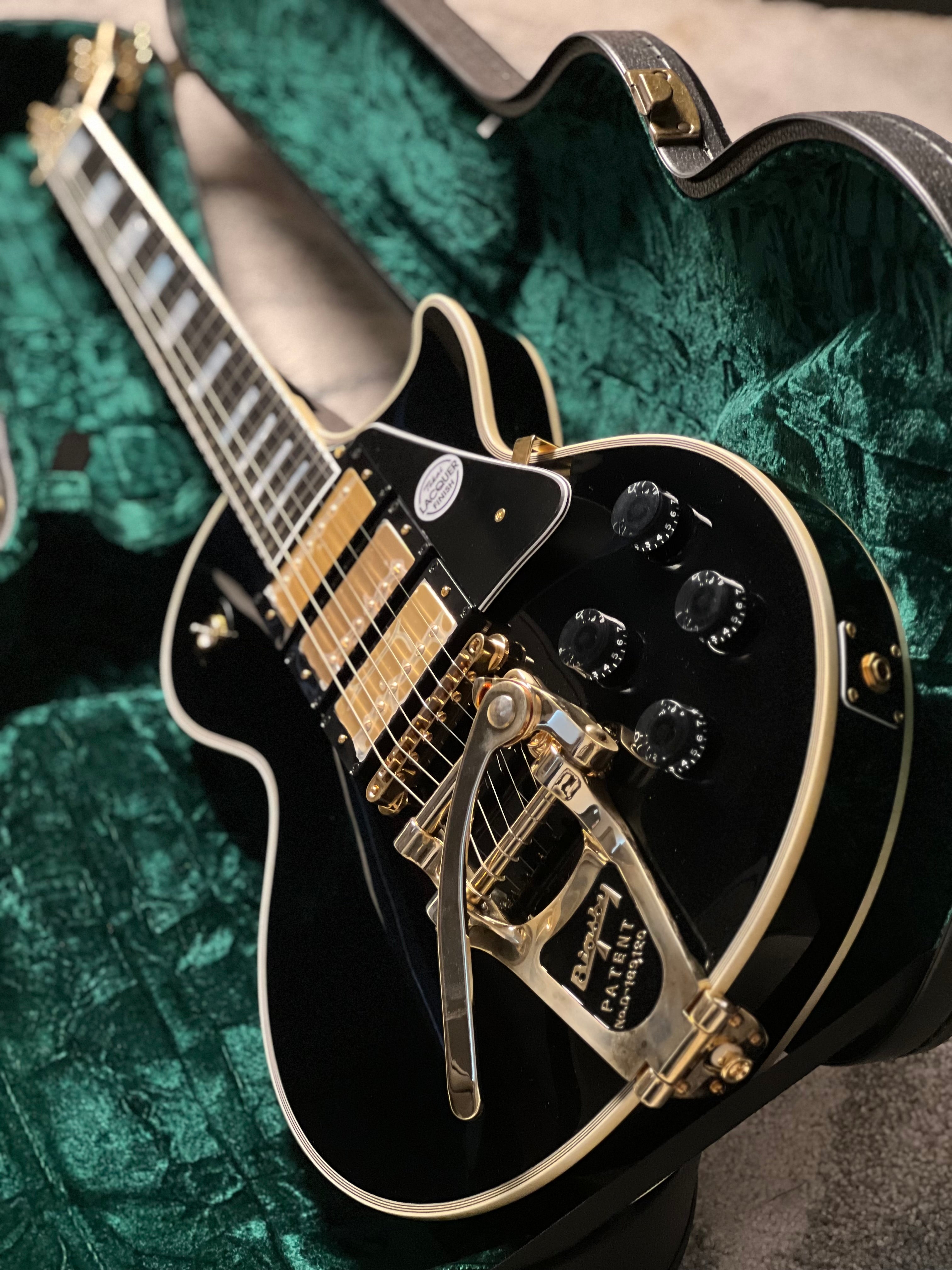 Tokai Love Rock Japan LC-201S-3PU-B7G BB in Black Custom Shop
