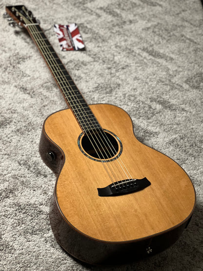 Tanglewood TRS1-E Rosewood Smart Solid Top Mini Folk Acoustic w/Pickup in Natural Gloss