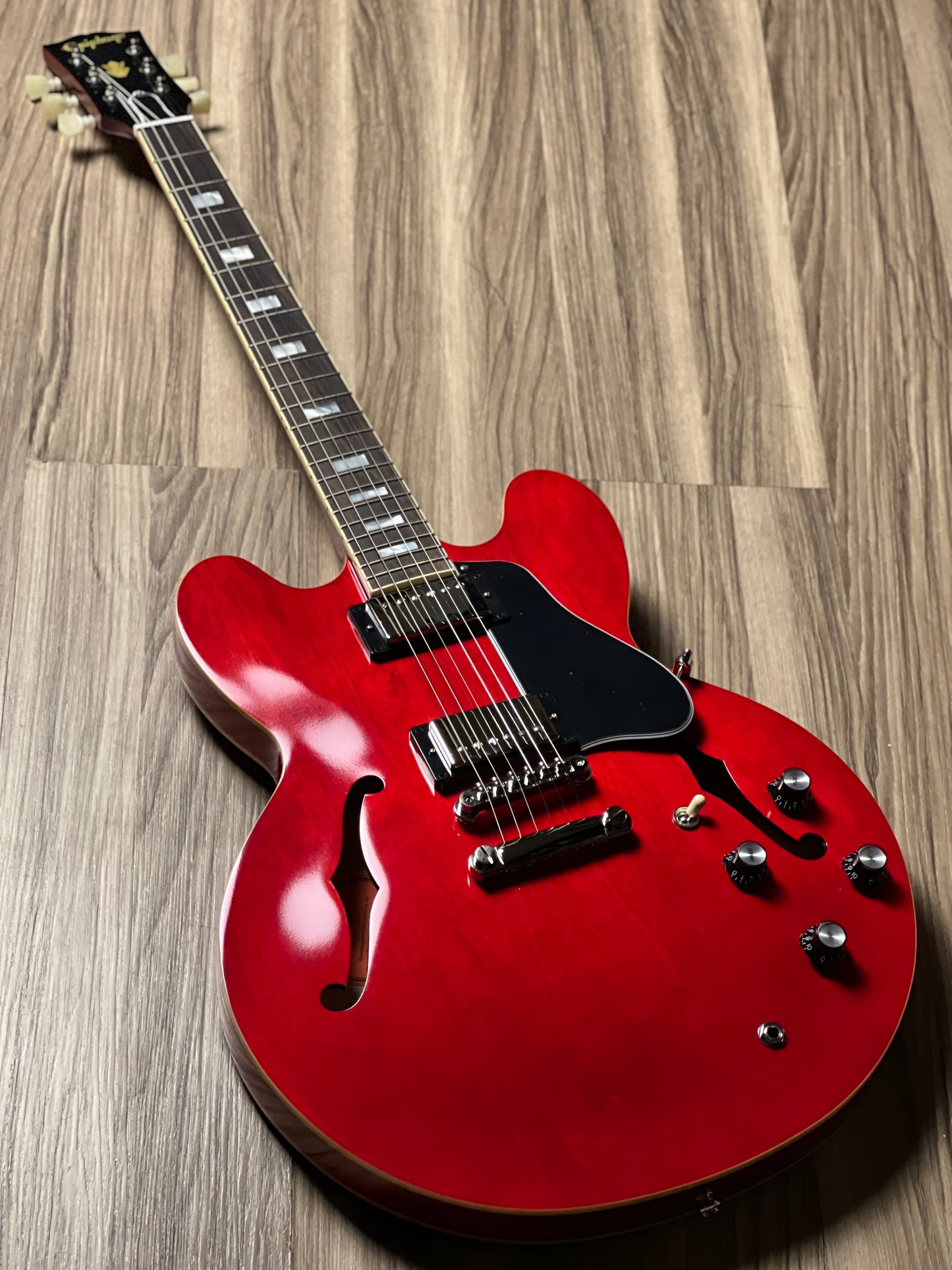 Epiphone 1962 ES-335 Reissue Sixties in Cherry w/Case 25011511686