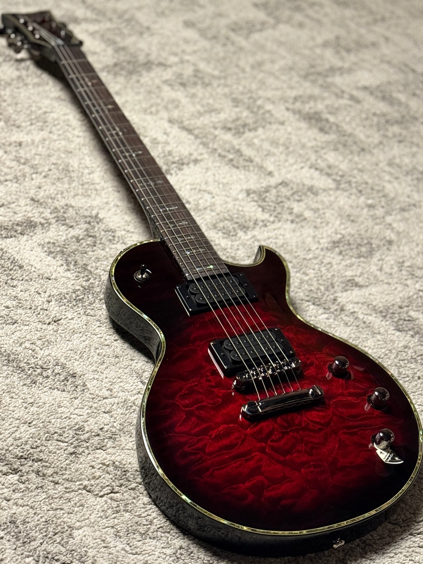 Schecter Hellraiser Solo-II Passive in Black Cherry W19040015