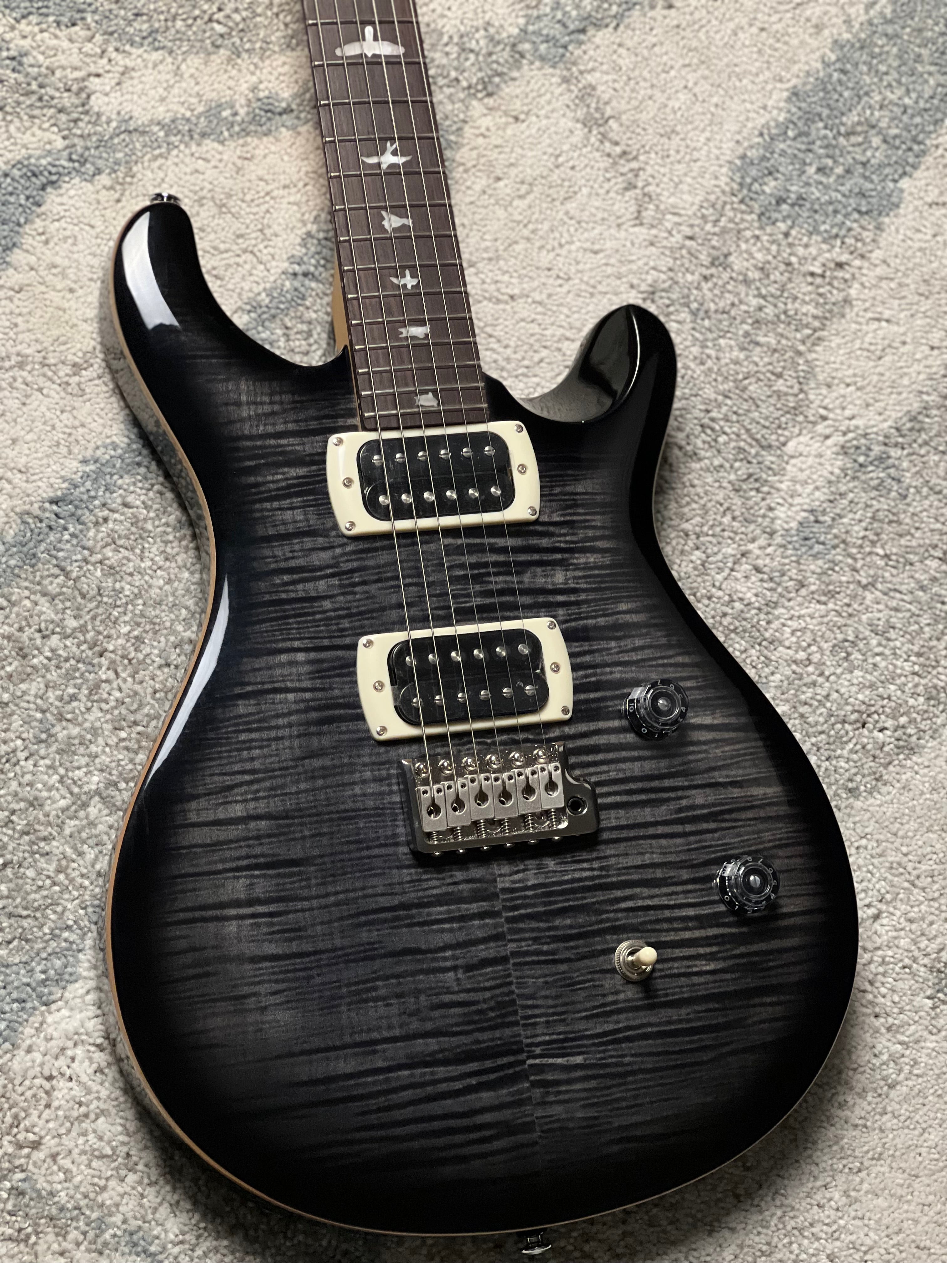 PRS SE CE 24 Bolt On in Charcoal Burst – nafiriguitar.com