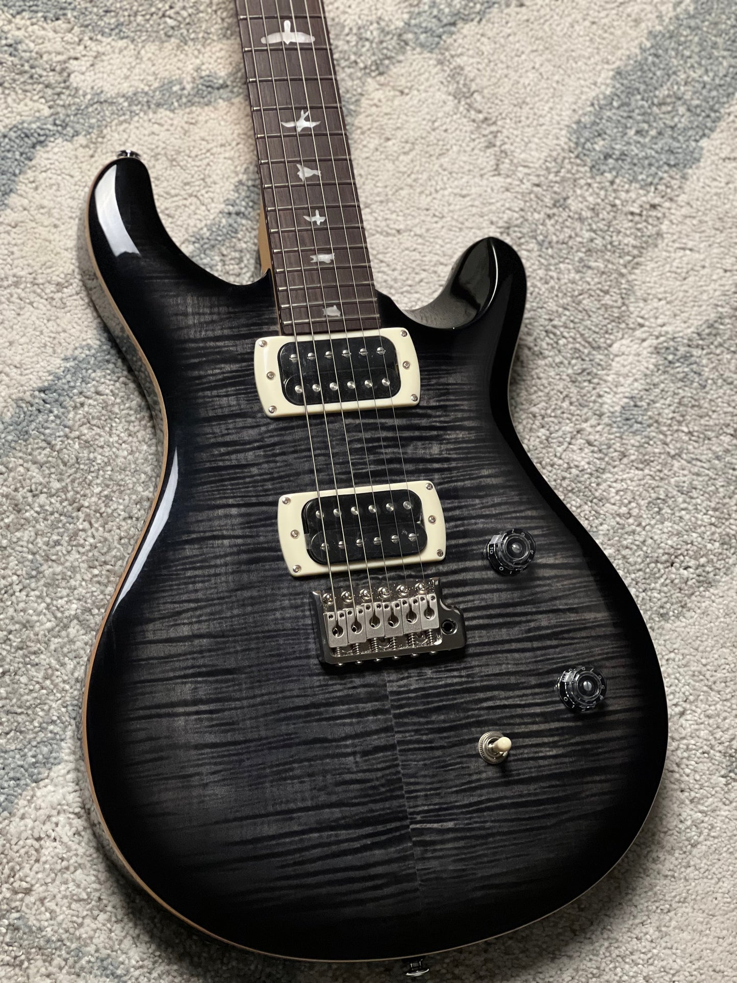 PRS SE CE 24 Bolt On in Charcoal Burst