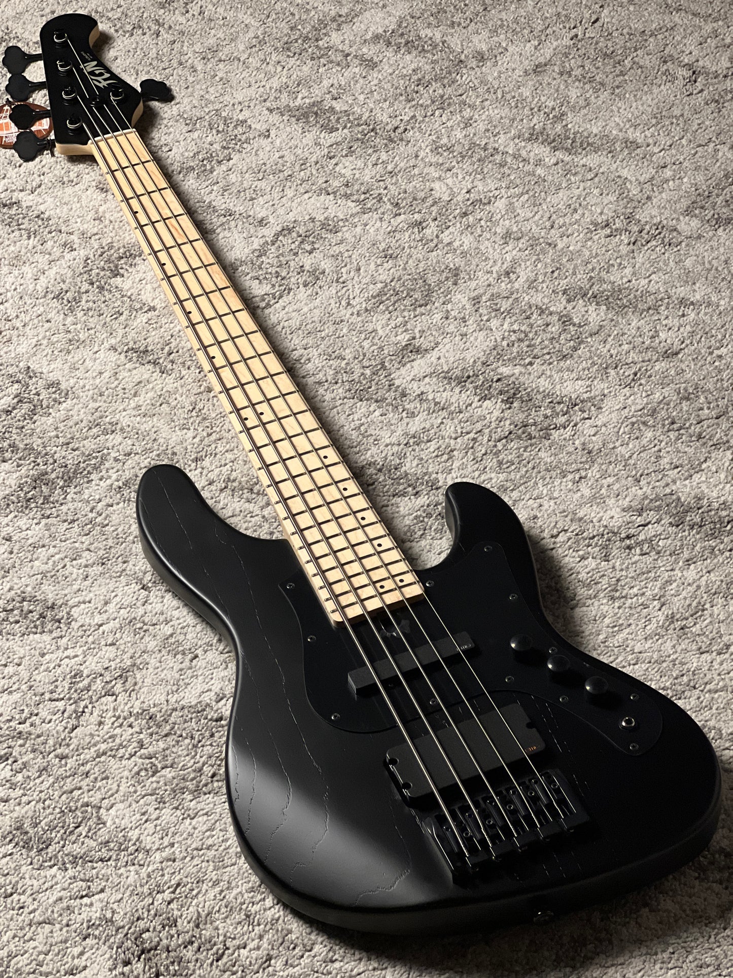 Fujigen FGN Mighty Jazz JMJ52-ASH-DEM/OPB in Open Pore Black