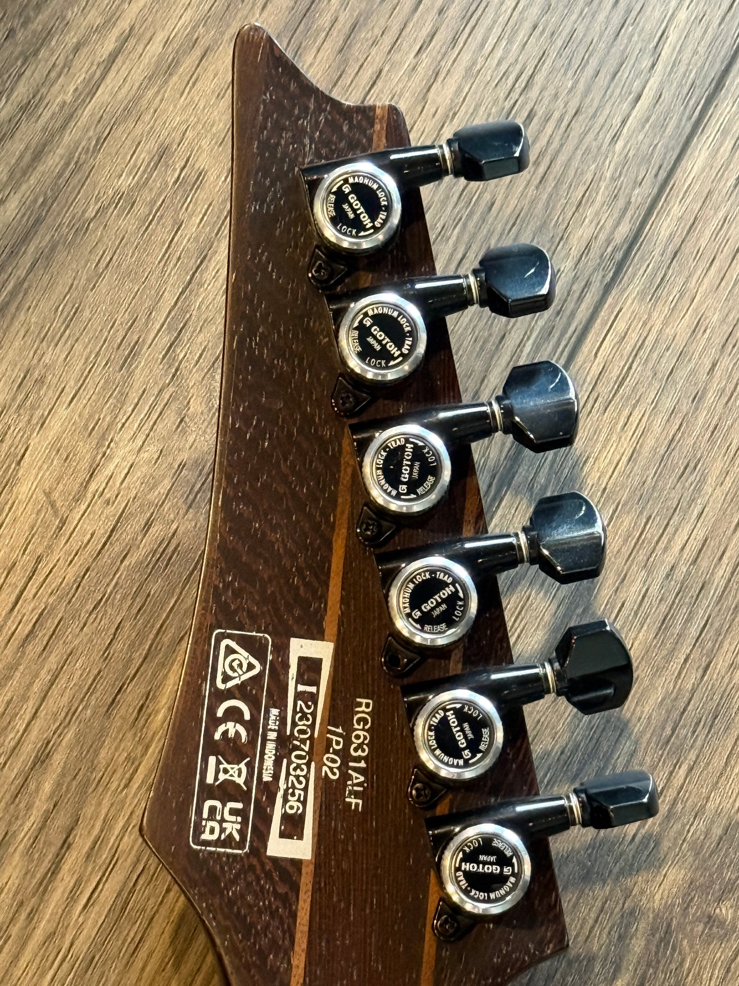 Ibanez Axion Label RG631ALF - Blue Chameleon 230703256 (USED)