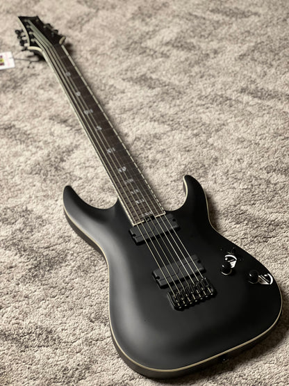 Schecter C-7 SLS Elite Evil Twin in Satin Black W26010882