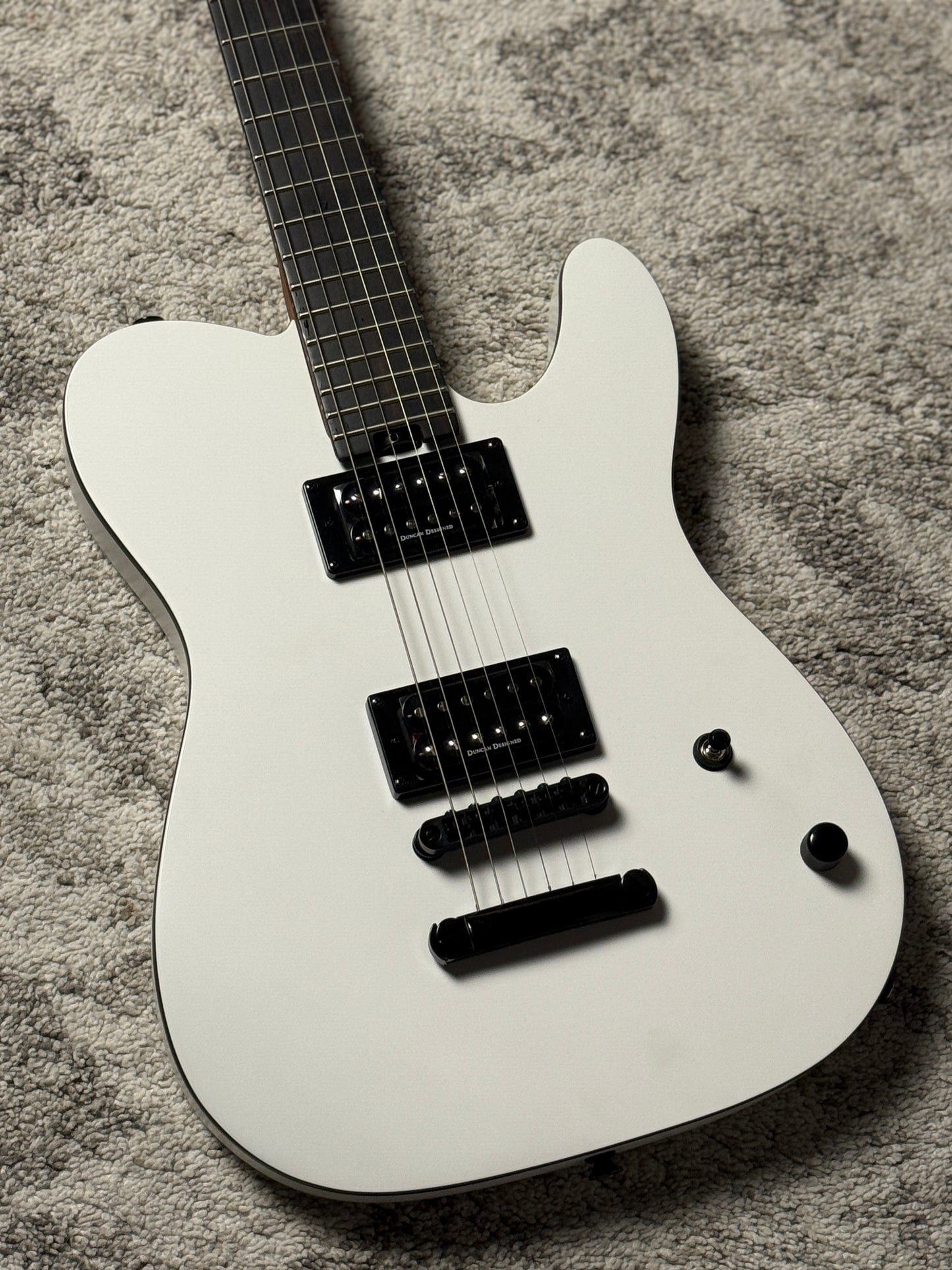 Charvel Joe DuPlantier San Dimas Style 2 HH - Joe D Satin White ISC2400264 (USED)