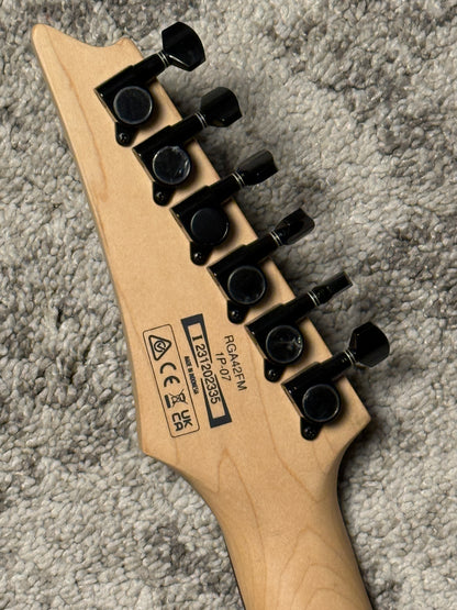 Ibanez RGA42FM - Blue Lagoon Burst Flat