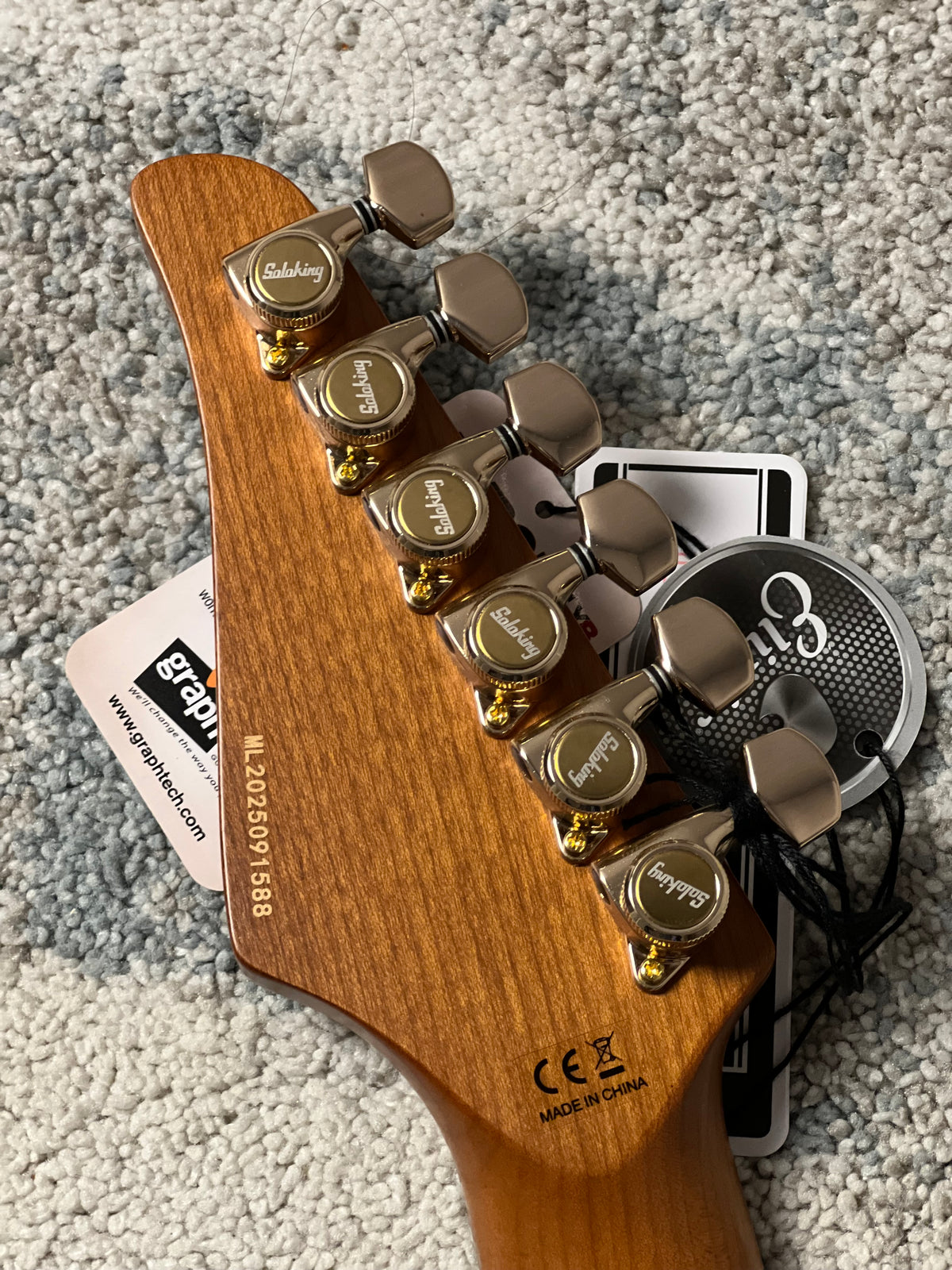 Soloking MS-1 Classic Ash with Rosewood FB in White Blonde Limited Edition