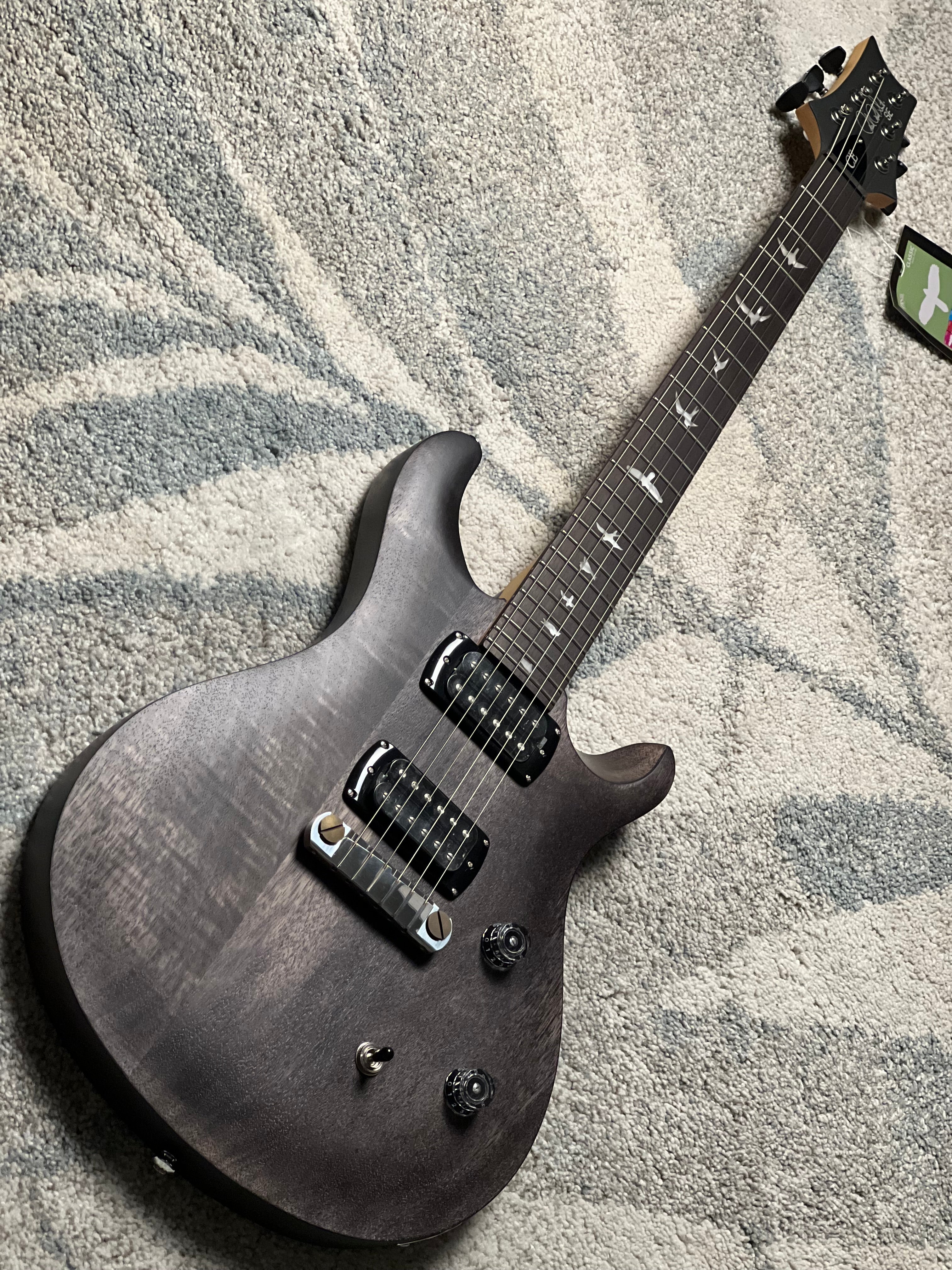 PRS SE CE 24 Standard Satin Stoptail in Satin Charcoal