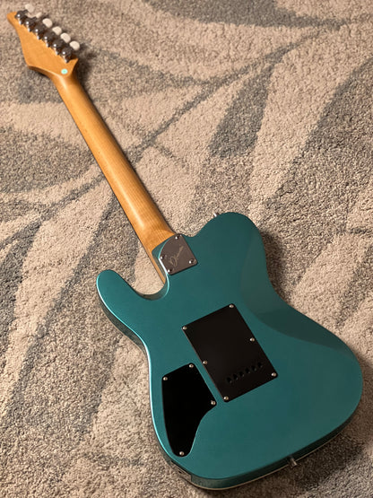 Dhatarattha Custom DTL HH in Turquoise Sparkle with Rosewood FB