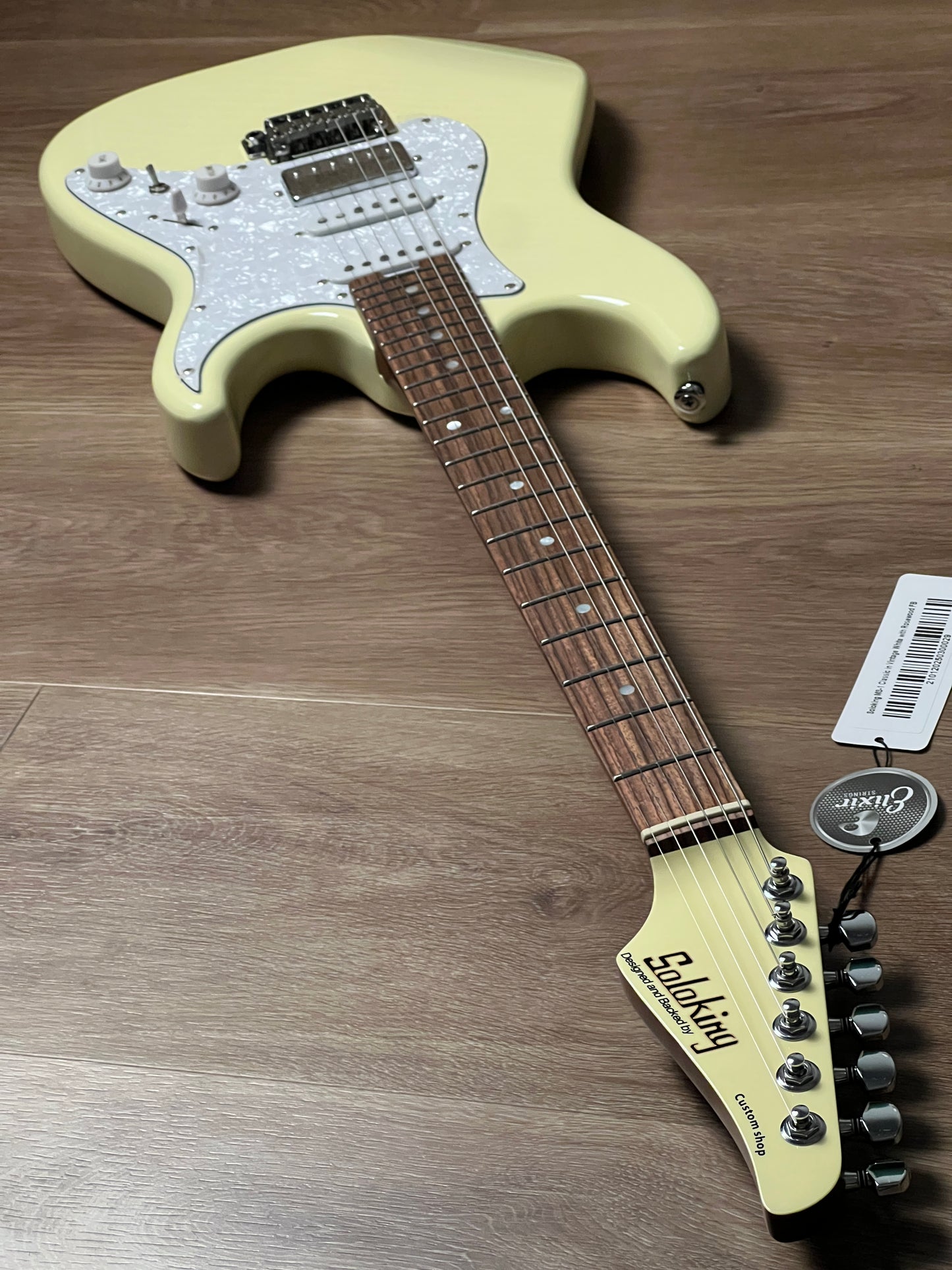 Soloking MS-1 Classic MKII in Vintage White with Rosewood FB