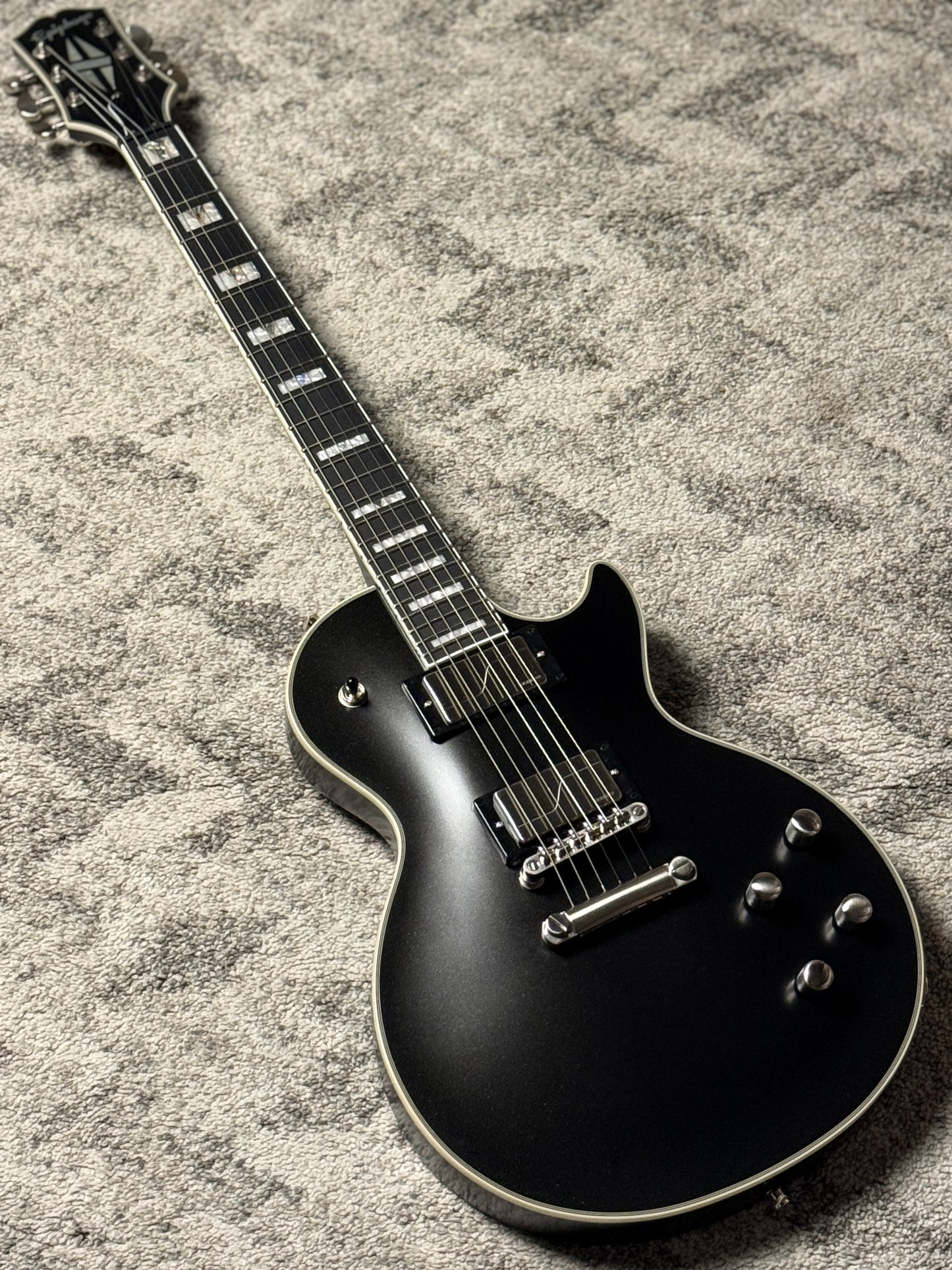 Epiphone Les Paul Prophecy in Aged Jet Black Metallic