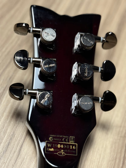 Schecter Hellraiser Solo-II Passive in Black Cherry W19040016