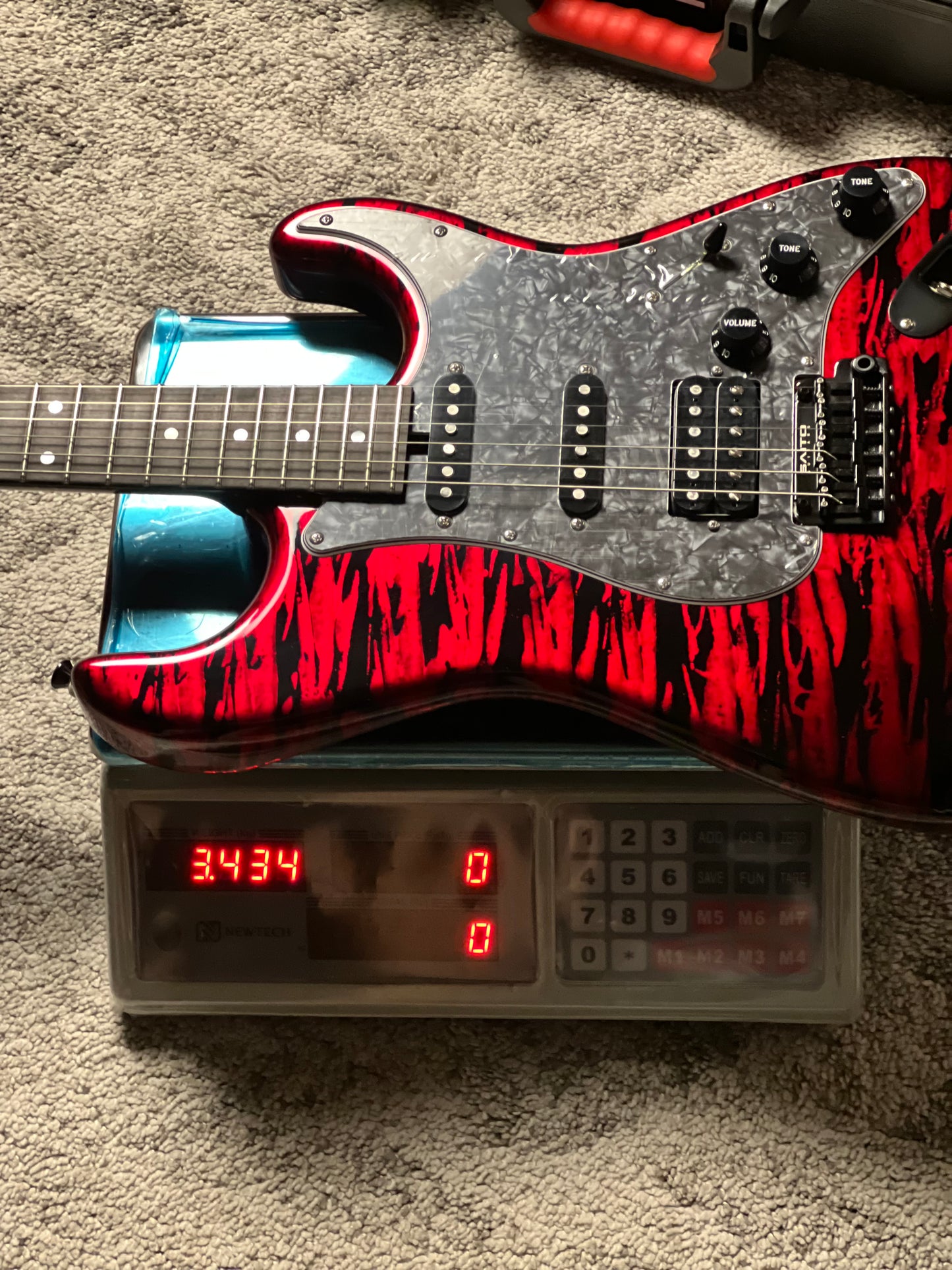 Saito S-622CS BEYOND SSH in Aka Oni with Hardshell Case 253389