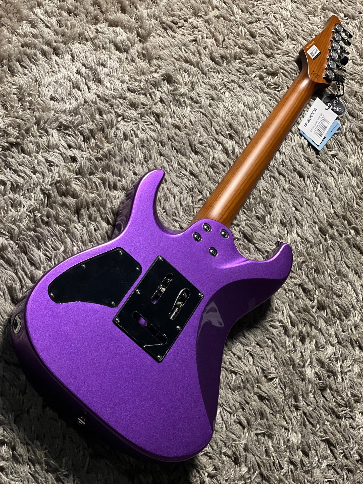 Soloking MS-1 Custom 24 HH FR Flat Top in Deep Purple Nafiri Special Run