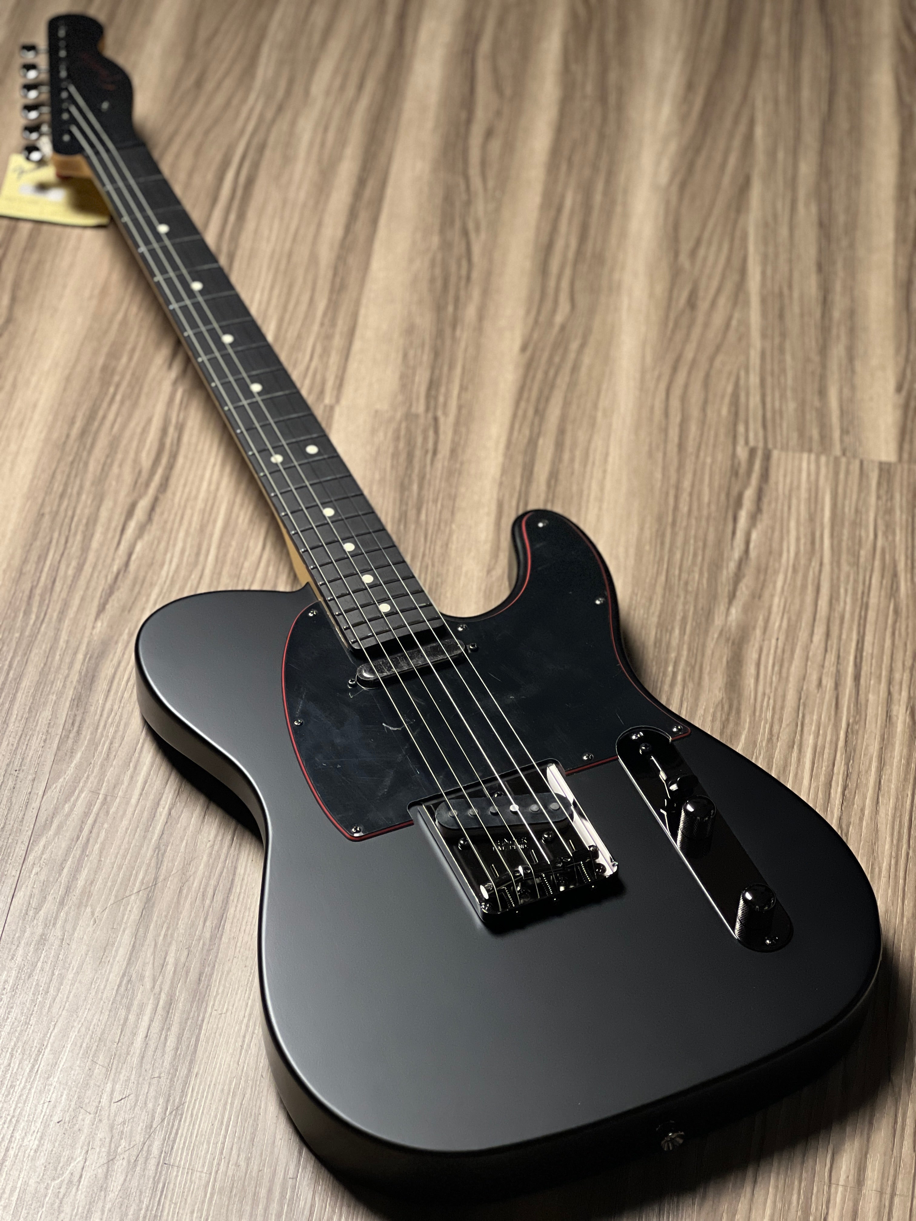 Fender Japan Limited Edition Hybrid II Telecaster Noir with Rosewood FB in  Black