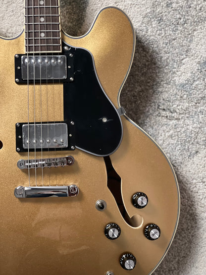 Soloking SH-335 Heritage in Gold Metallic