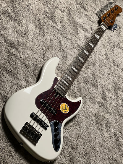 Sire Marcus Miller V7 Alder 5-String Bass Guitar 2nd Gen in Antique White