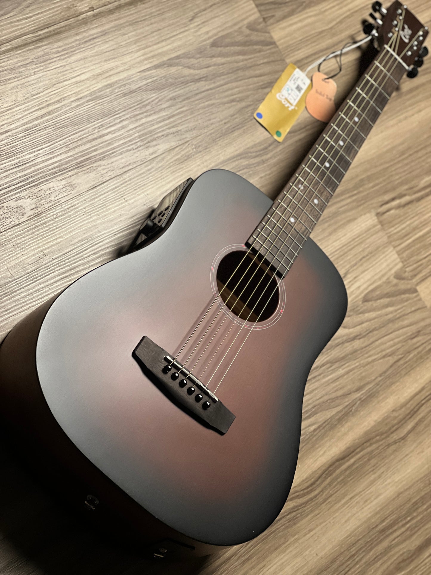 Cort Earth GO OPBB in Open Pore Black Burst