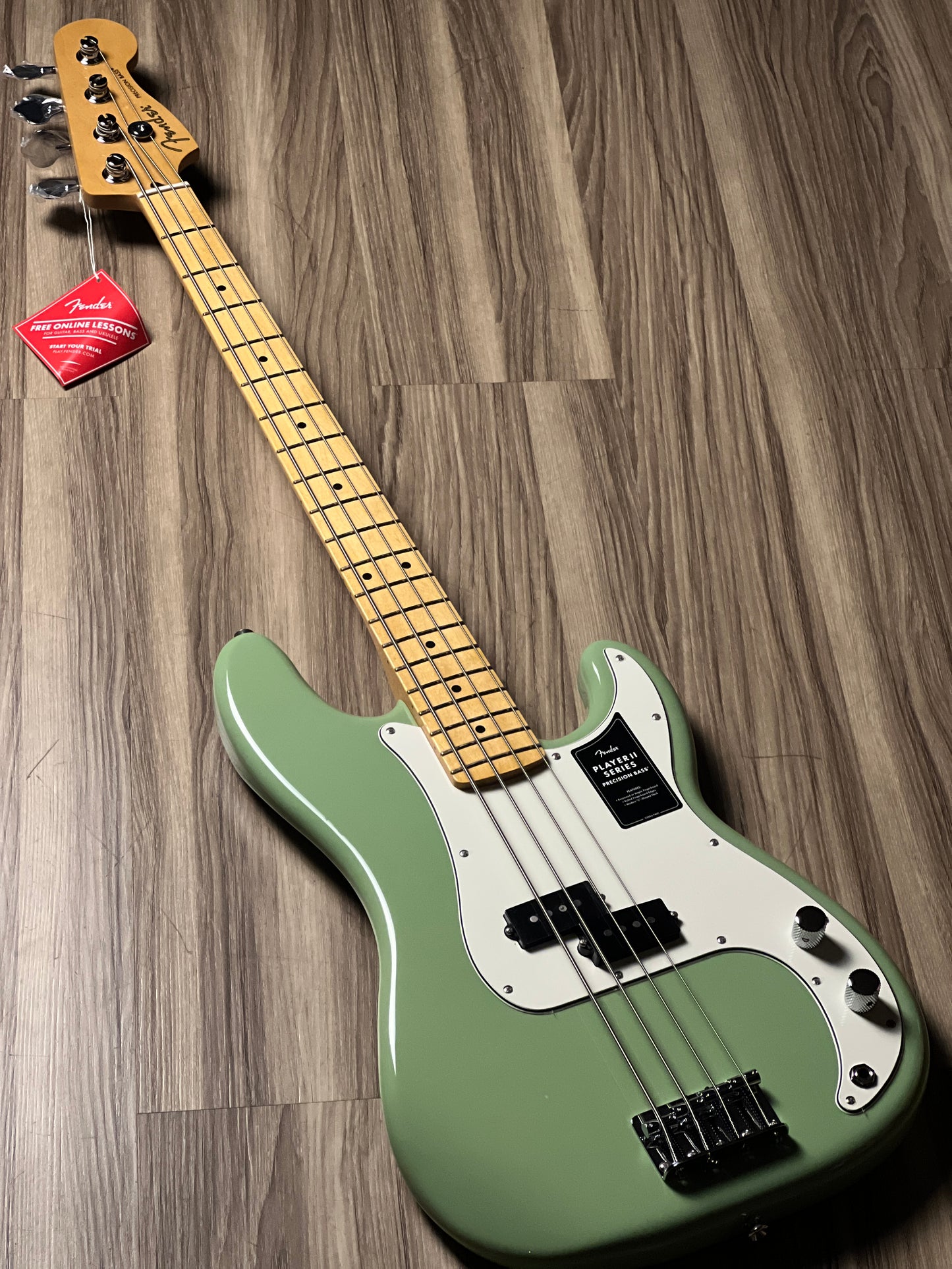 Fender Player II Precision Bass with Maple FB in Birch Green