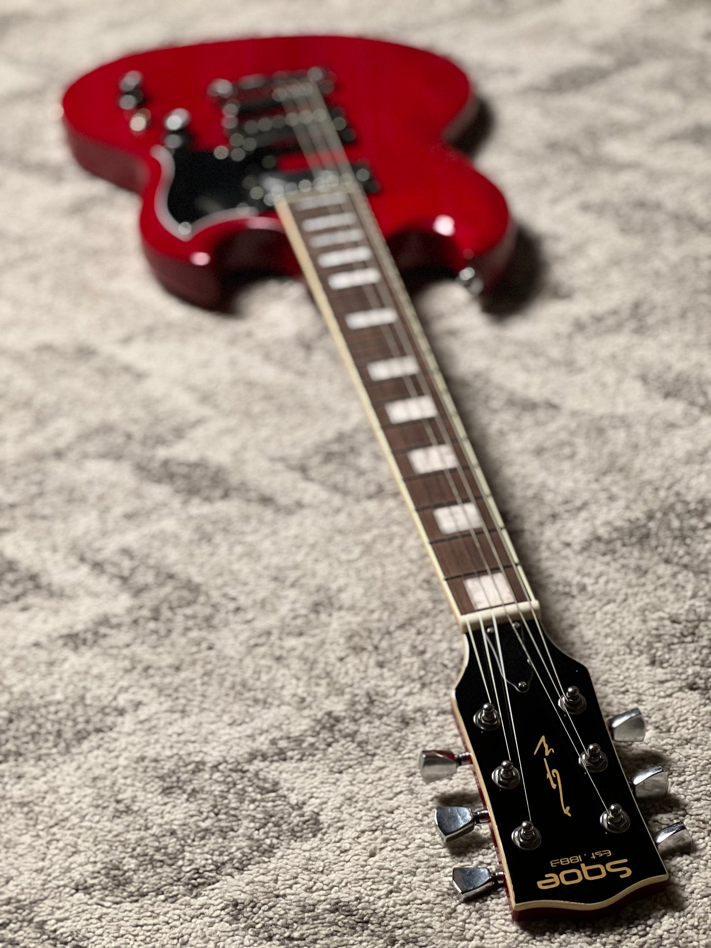 SQOE SESG450 RD in Cherry Red