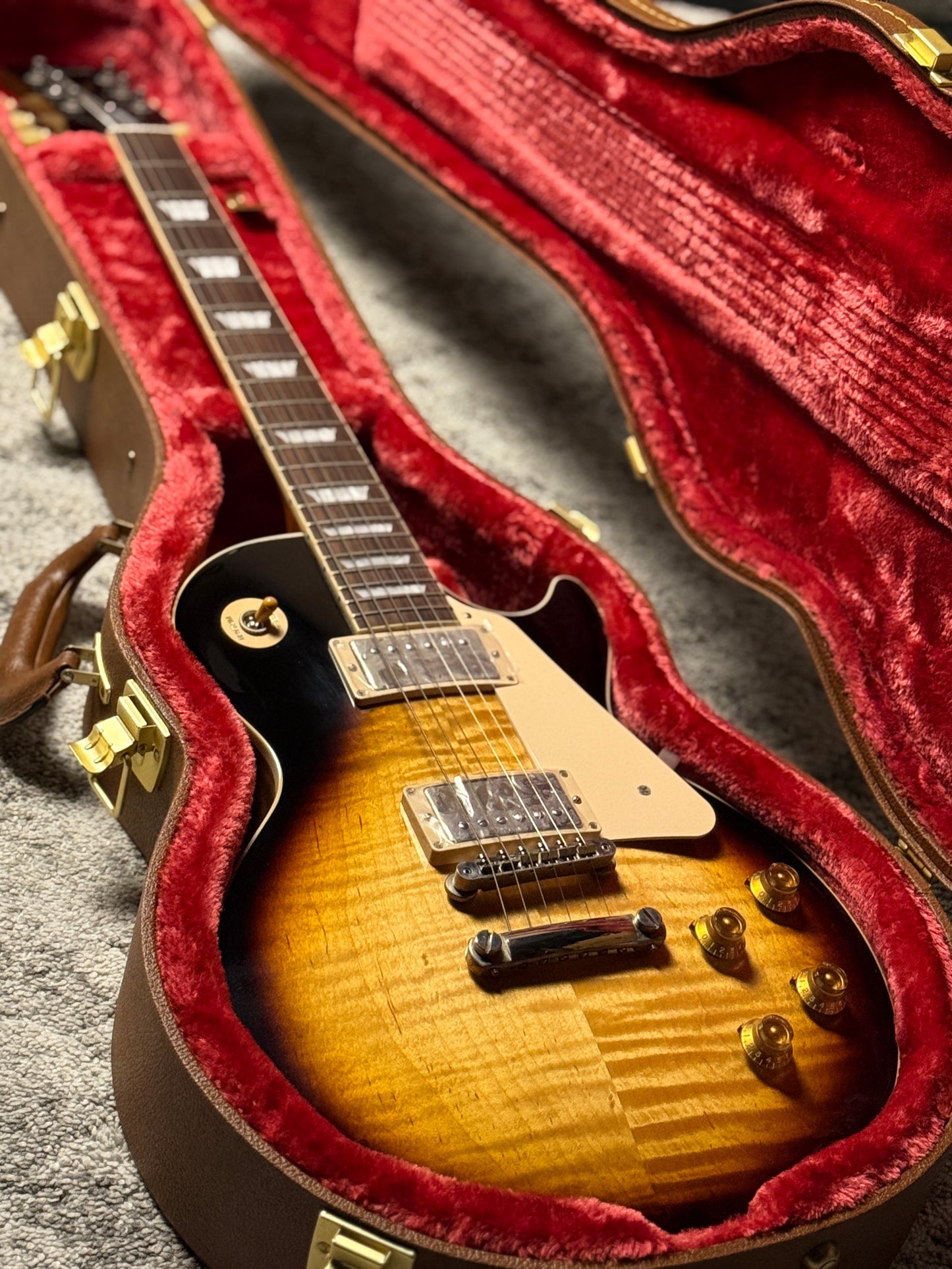 Gibson Les Paul Standard 50s Figured Top in Tobacco Burst 205330484