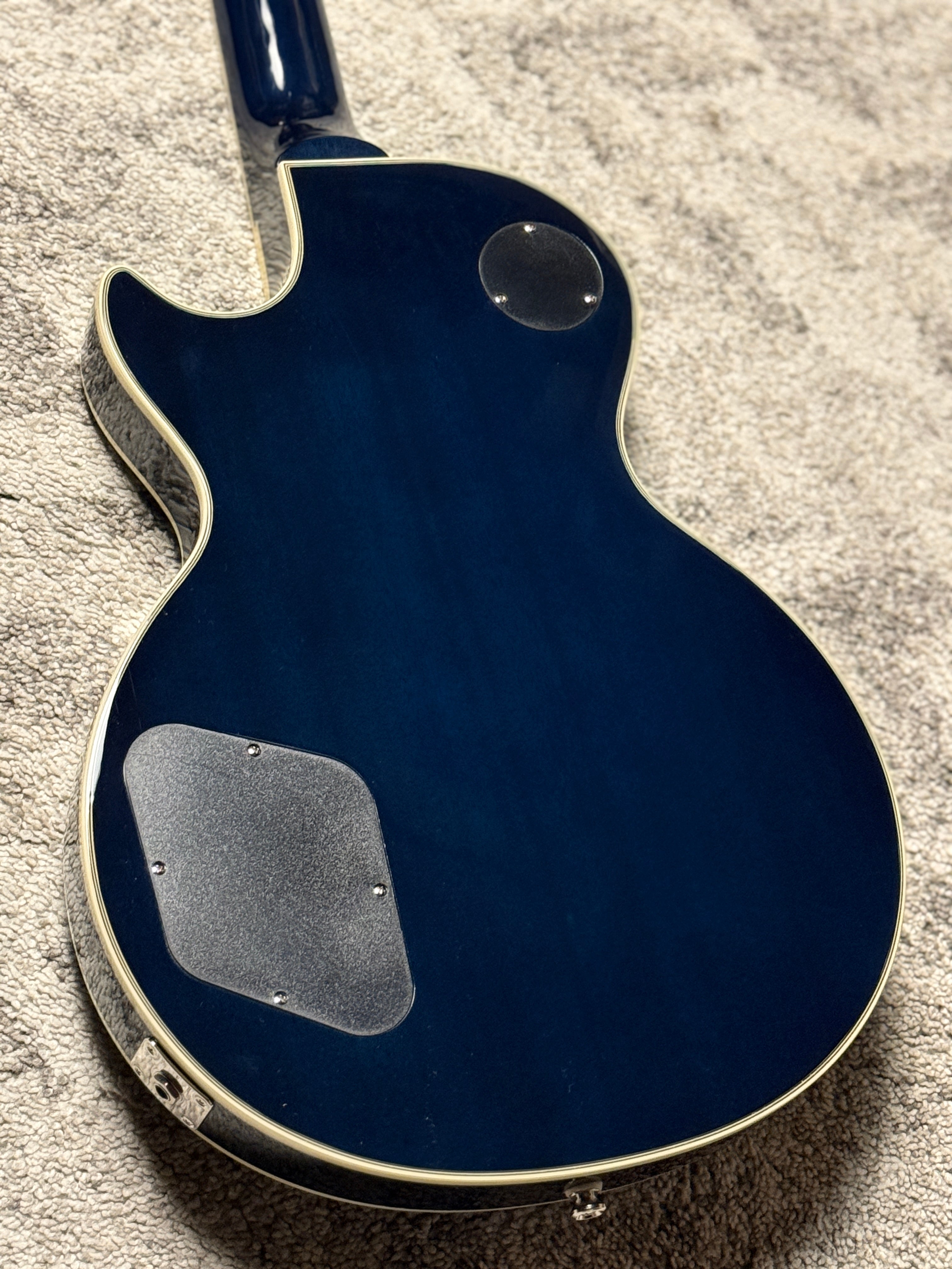 Epiphone Les Paul Custom Quilt in Viper Blue w/Premium GigBag