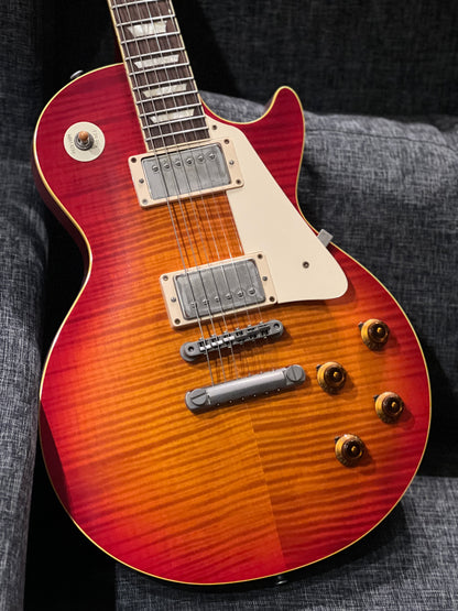 Tokai Love Rock LS-212F in Classic Cherry Sunburst VOS With Relic Finish 1941192