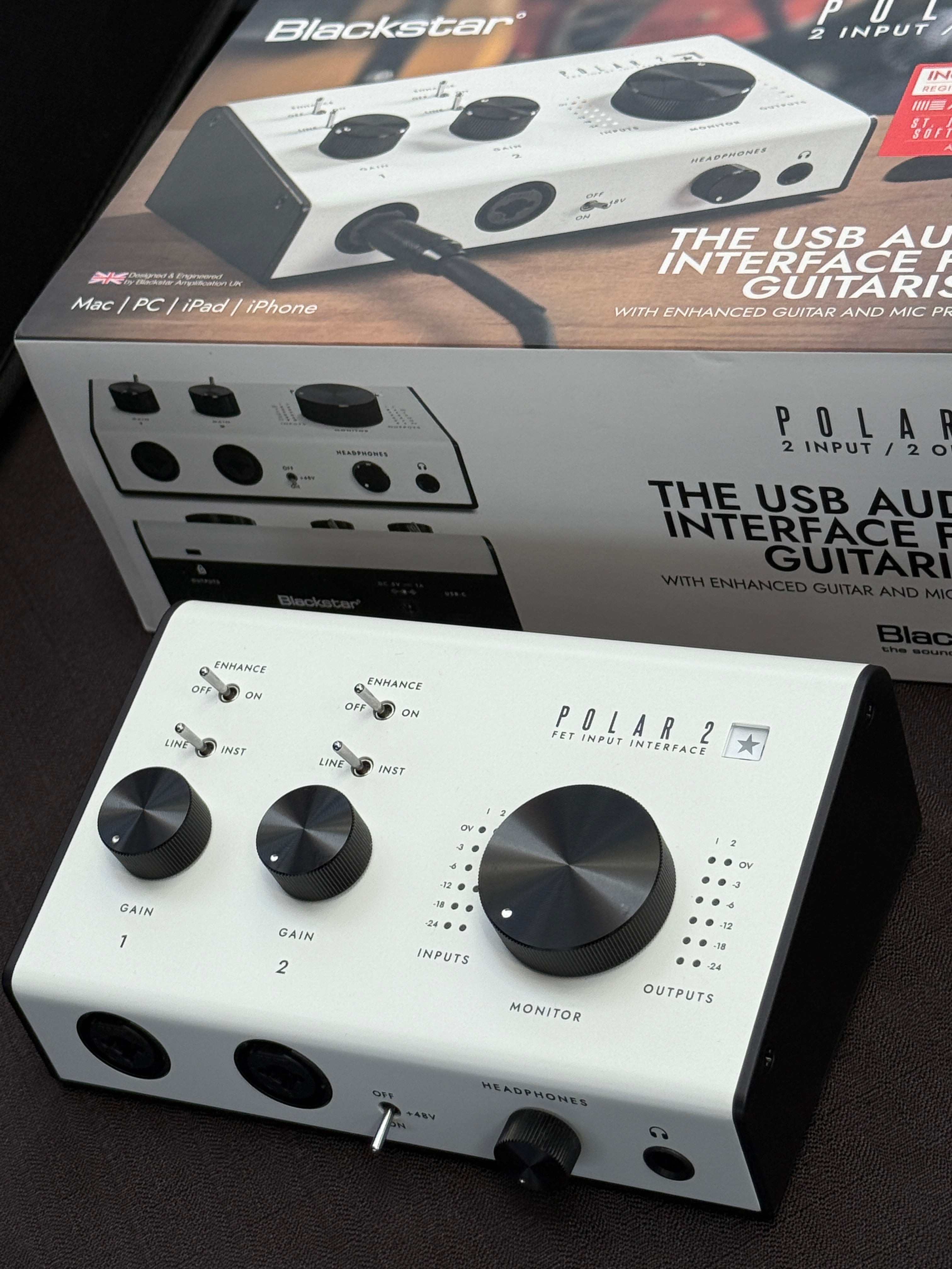 Blackstar Tech Polar 2 Fet Input 2-Chanel Interface – nafiriguitar.com