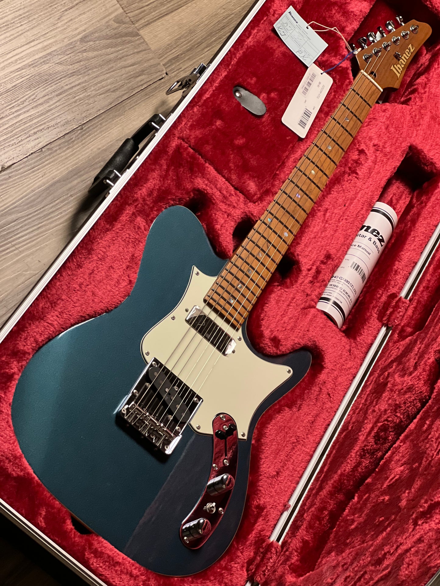 Ibanez Prestige AZS2209 in Antique Turquoise with Case F2315640