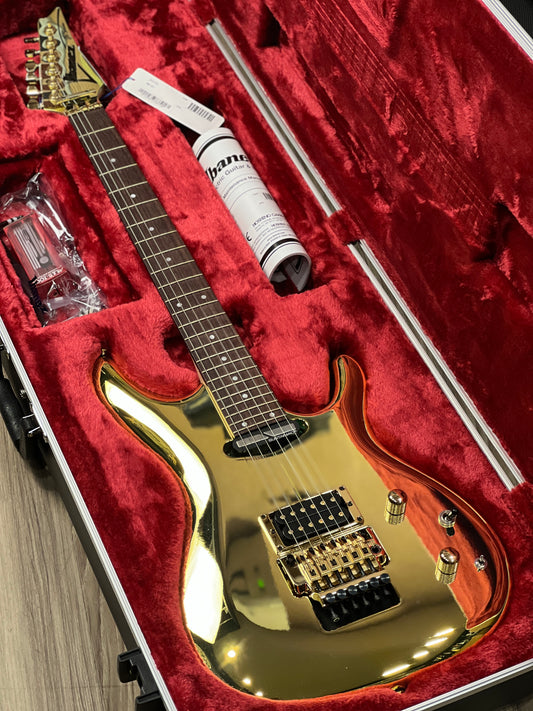 Ibanez JS1GD Joe Satriani Signature in Gold Boy with Case Limited Edition F2507381