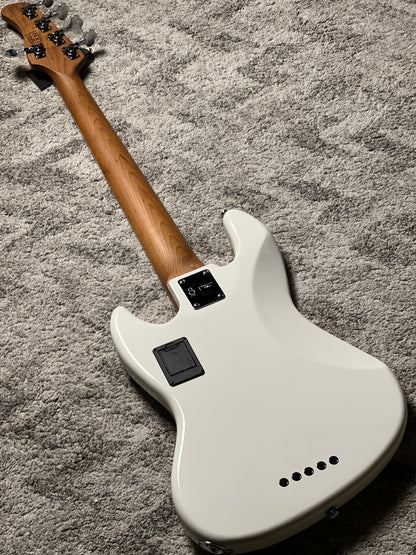 Sire Marcus Miller V7 Alder 5-String Bass Guitar 2nd Gen in Antique White