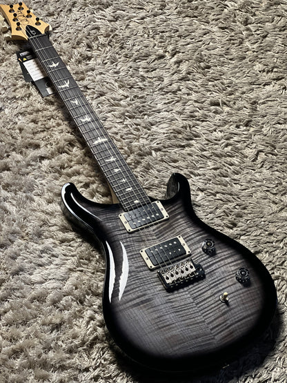 PRS CE 24 in Faded Gray Black Wraparound Smokeburst 0428151