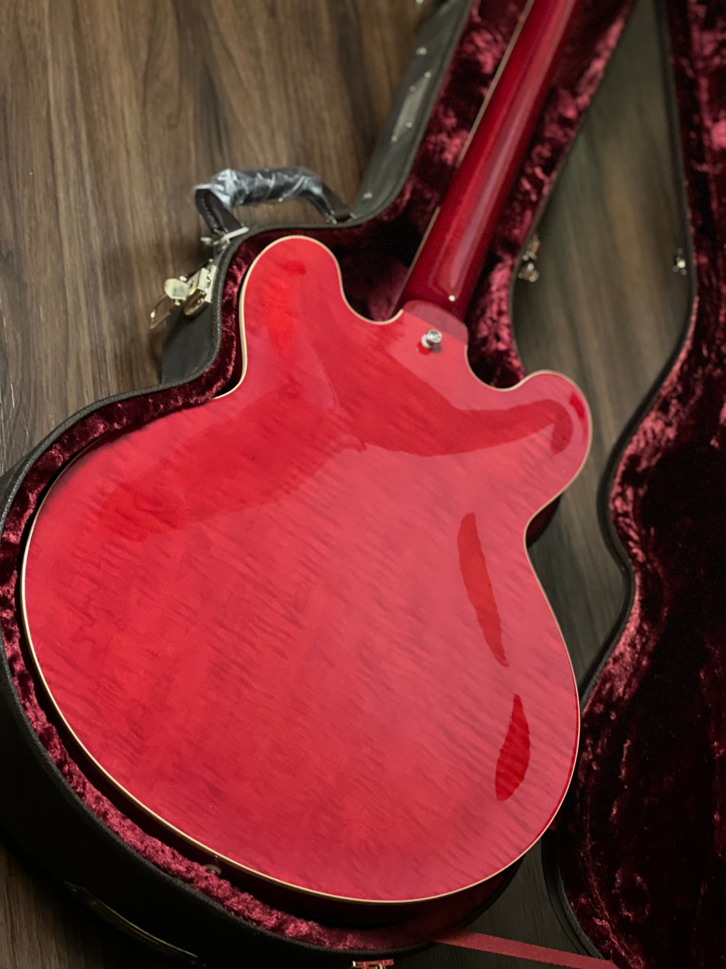 Tokai ES-178 SR Semi Hollow Vintage Series Japan in see Thru Red Cherry S/N 1840906