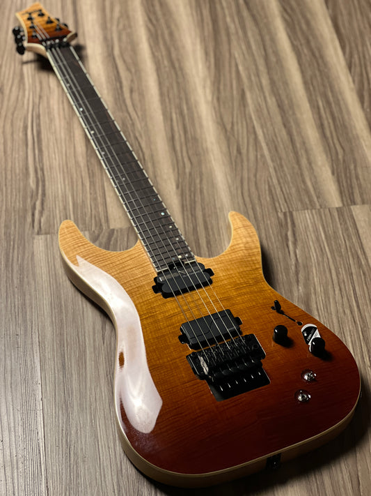Schecter C-1 FR S SLS Elite - Antique Fade Burst W19040462