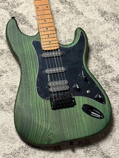 SQOE SEST650 GR HSS Ash Roasted Maple Series in Open Pore Green