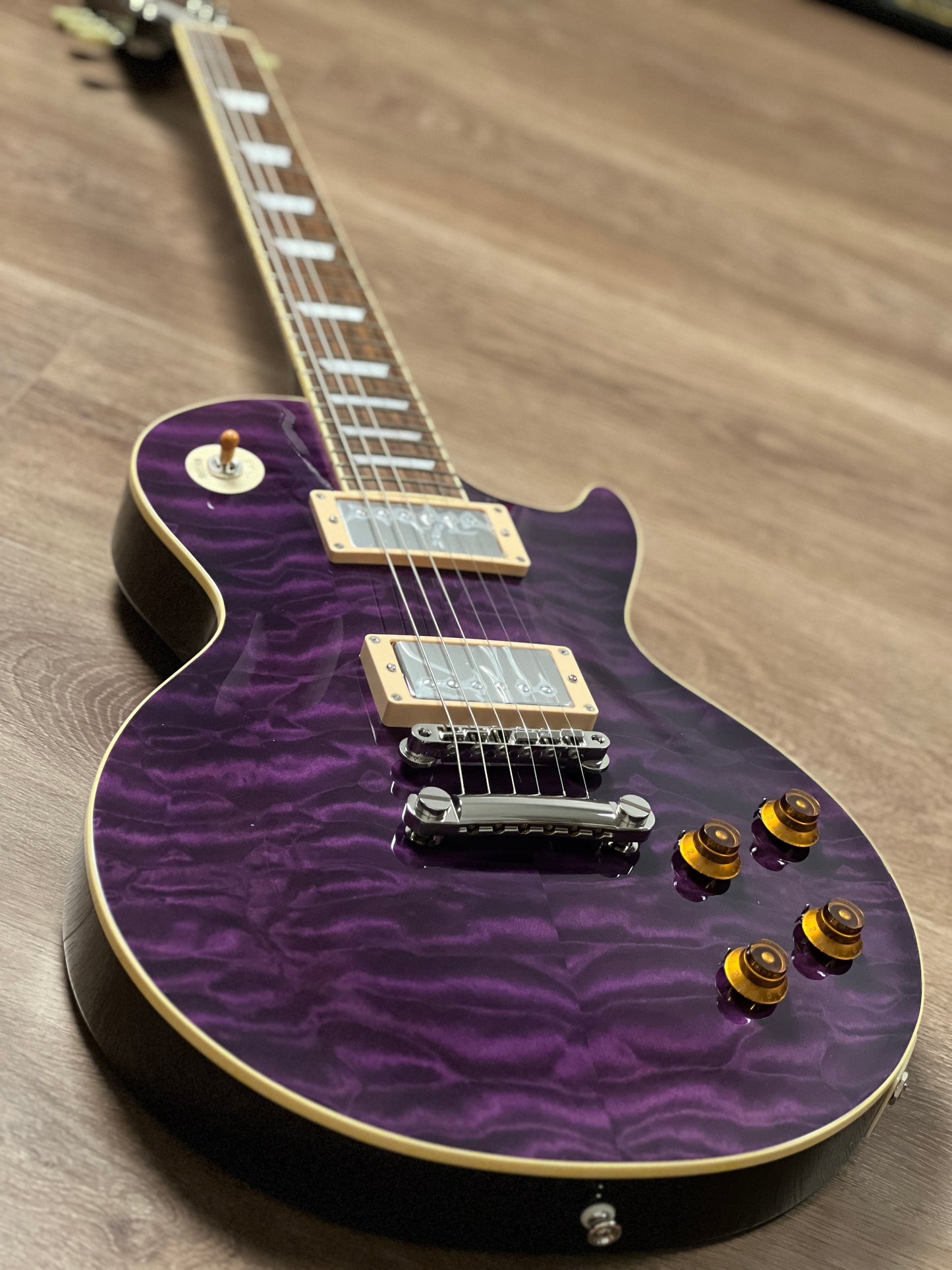 Tokai Love Rock Japan LS-101Q SPL in Seethru Purple 2450169