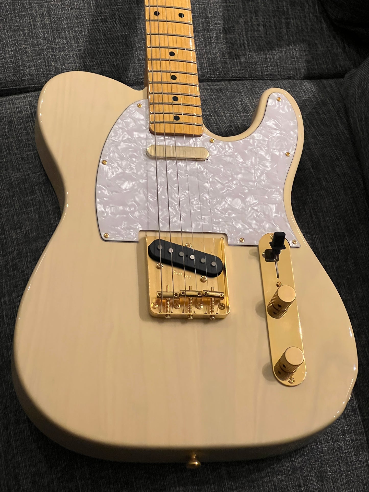 Tokai TTE-108GH WBL Limited Edition Breezysound White Blonde with Gold Hardware 180674