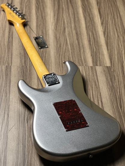 SQOE SEST1000 HSS Custom Shop Series in Inca Silver Limited Edition with Hardshell Case