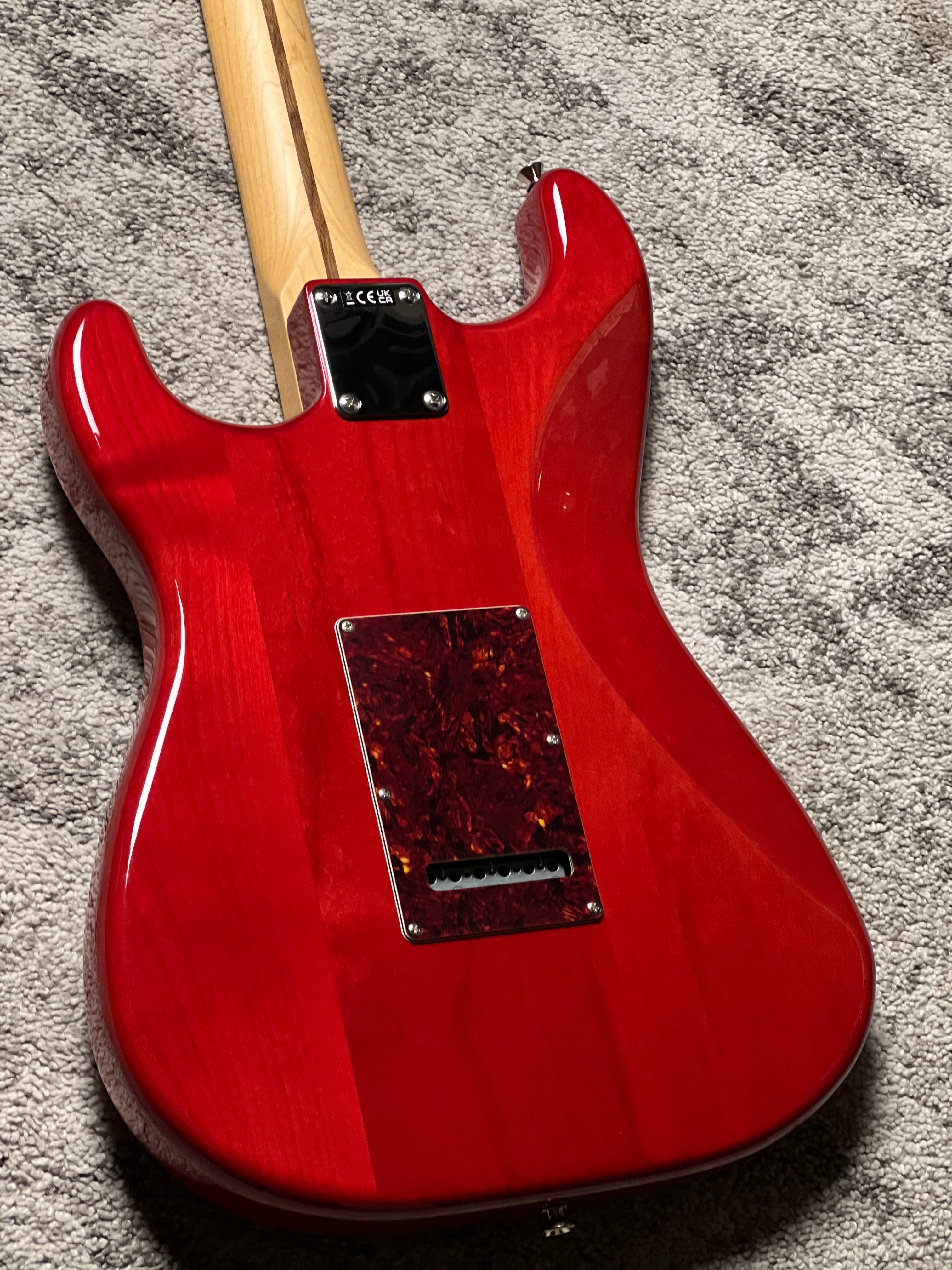 Fender Japan Hybrid II Stratocaster with Maple FB in Flame Sunset