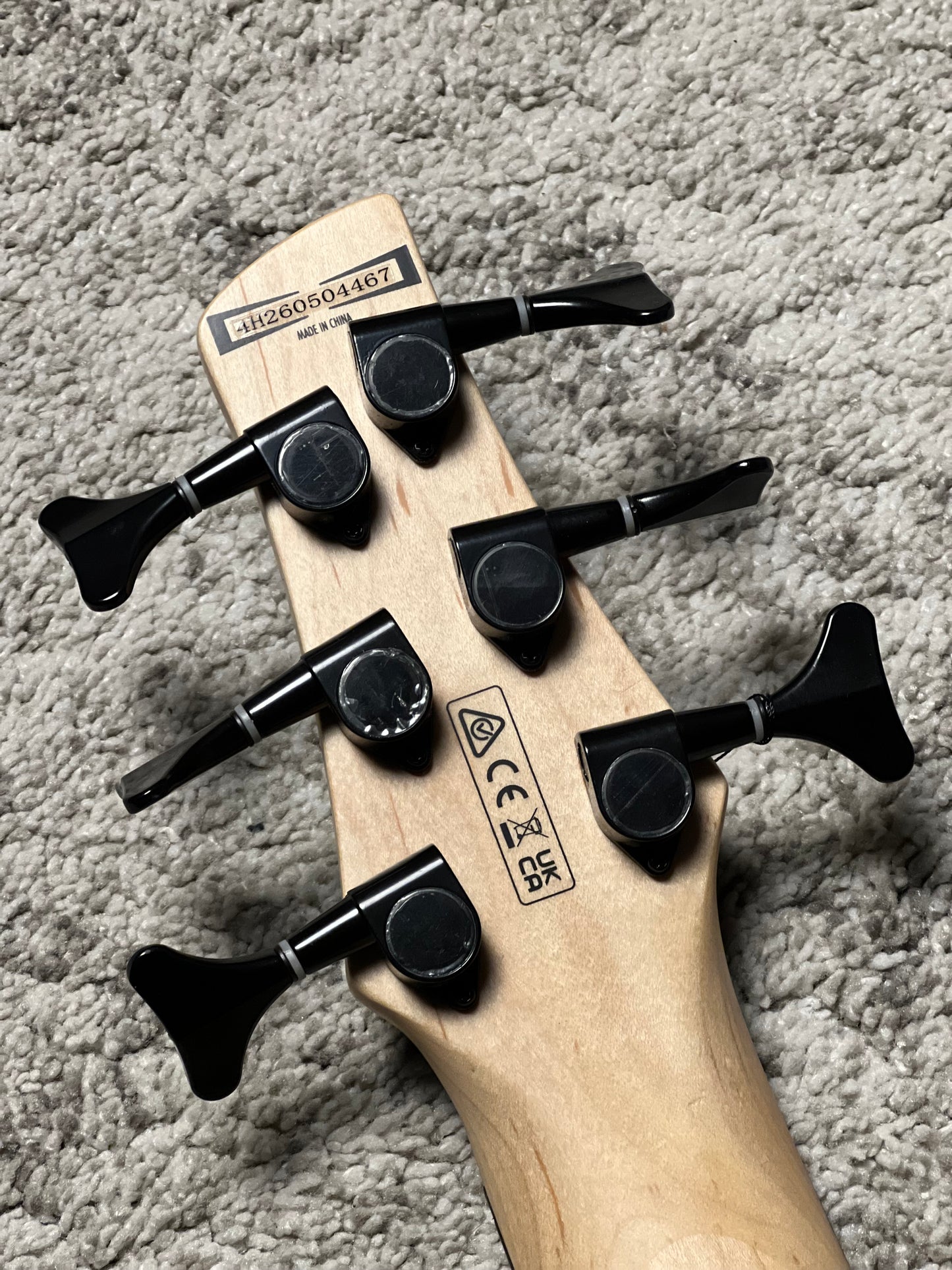 Ibanez GSR206B-WNF 6-String Bass Guitar in Walnut Flat
