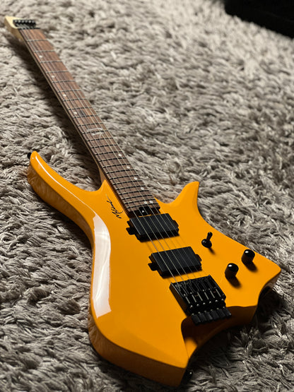 SLX MH-105 Headless in Camaro Yellow with Rosewood FB