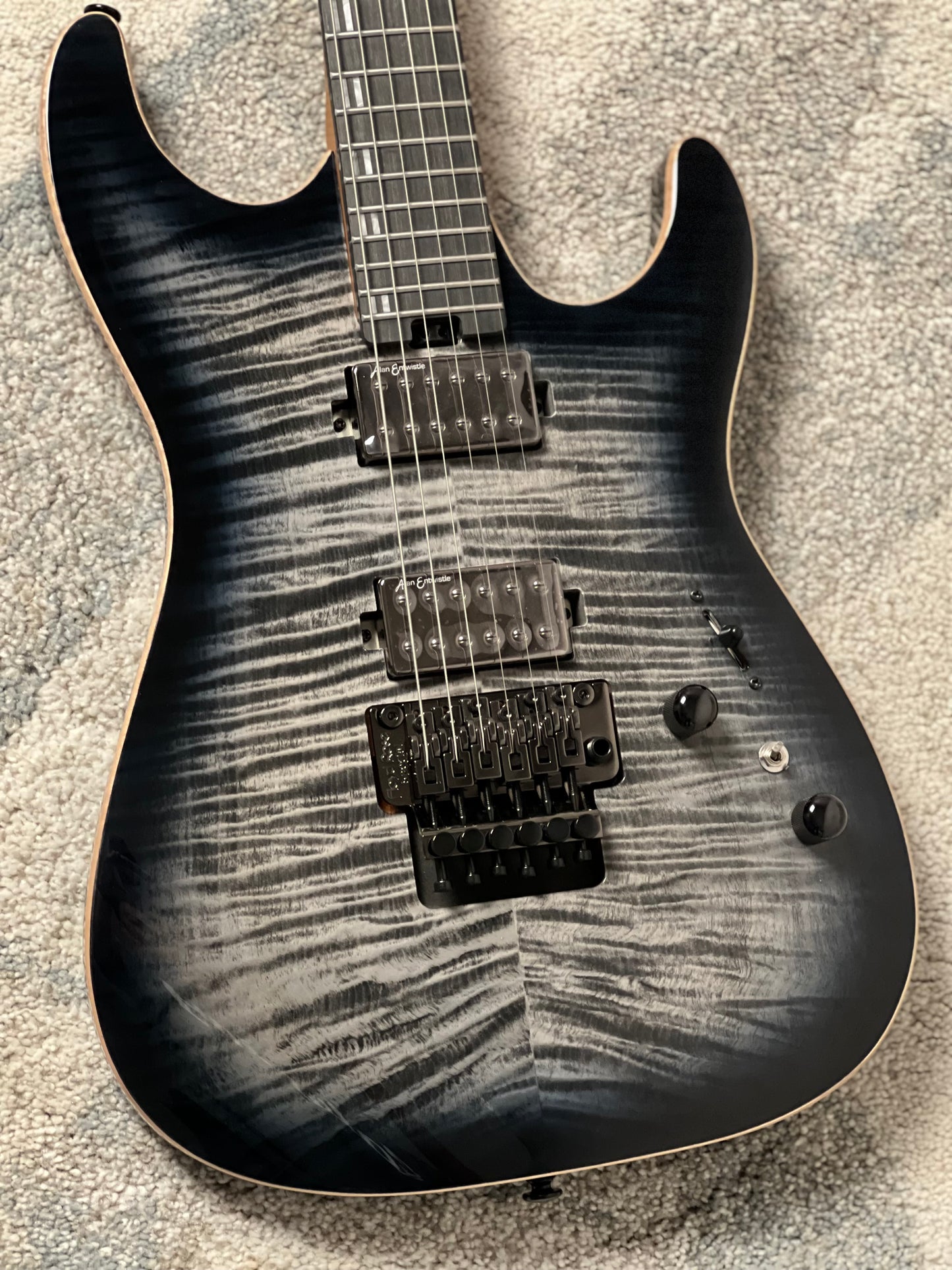 Soloking MS-1 Custom 24 HH FR Revenant in Black Charcoal Burst