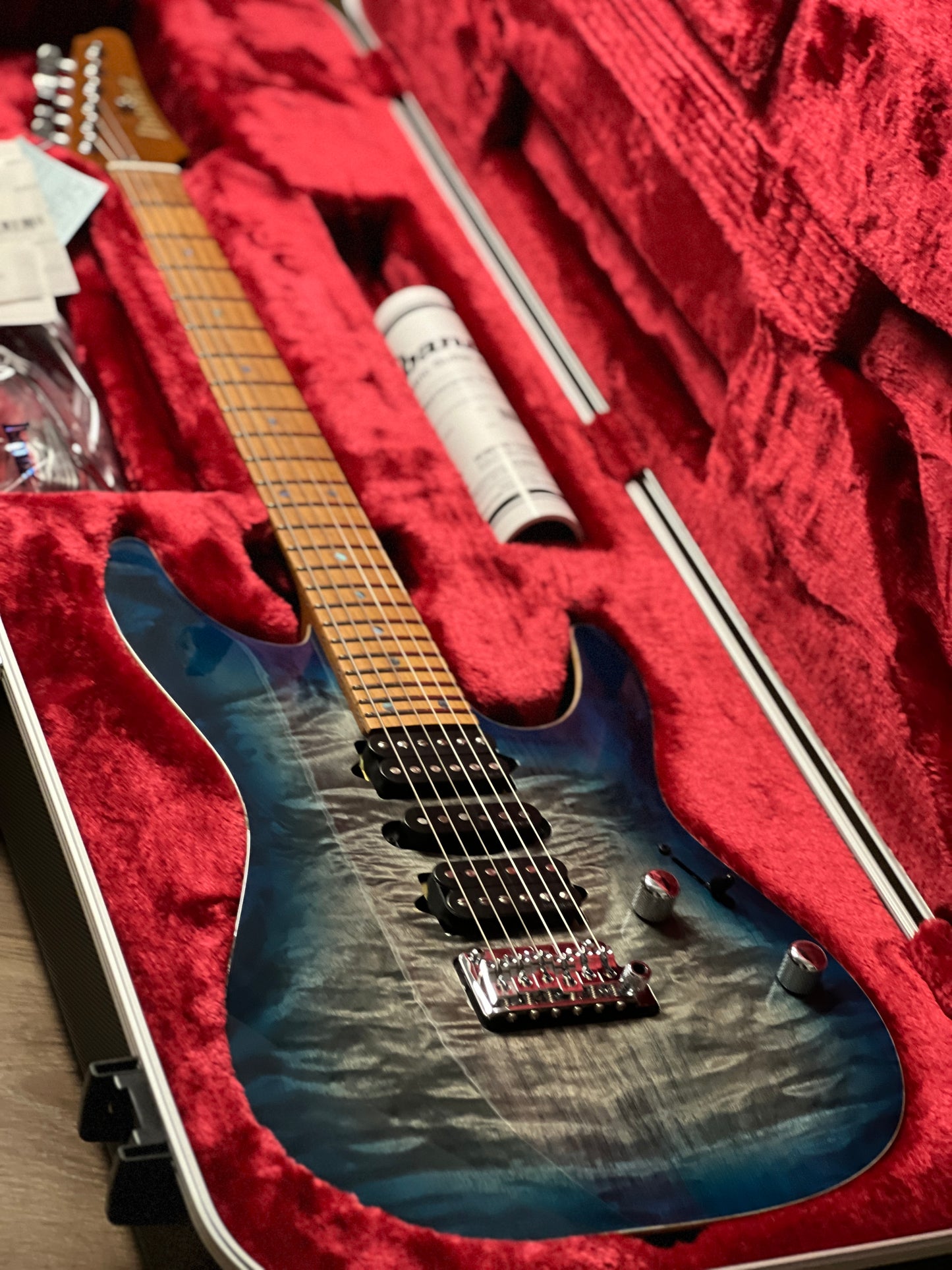 Ibanez Prestige AZ2407F w/Case in Sodalite F2416787