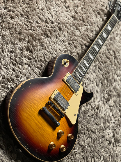 SLX Eagle Antique in Bourbon Burst with Nitrocellulose Lacquer (Medium Relic)