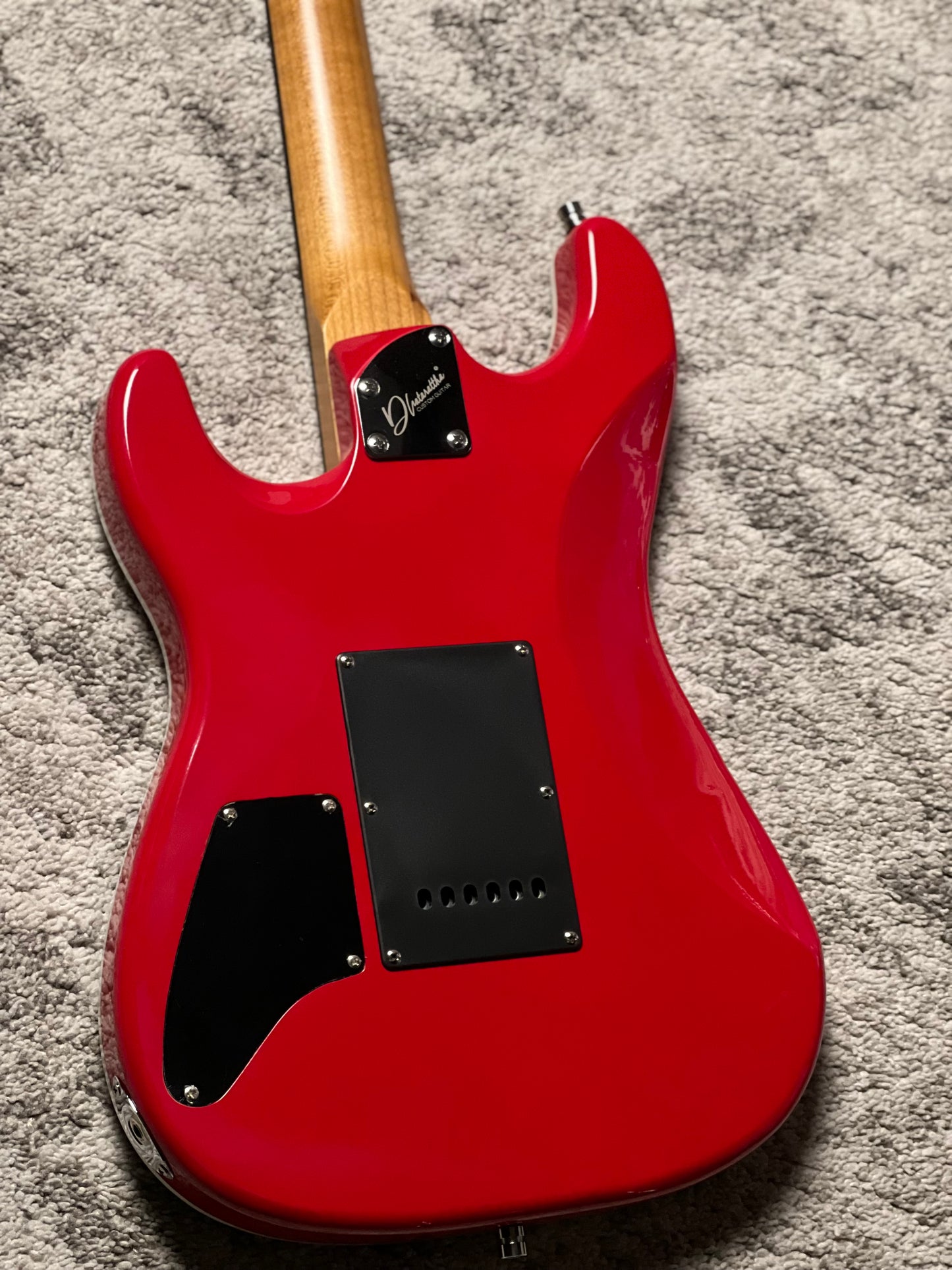 Dhatarattha Custom DST HH Flame in Crimson Red with Rosewood FB