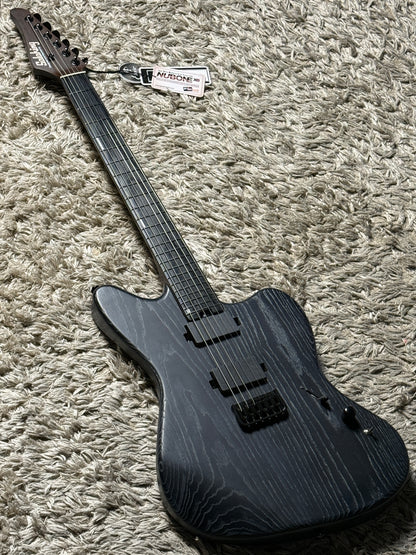 Soloking MJM-1 Custom HH with Wenge Neck in Driftwood Black